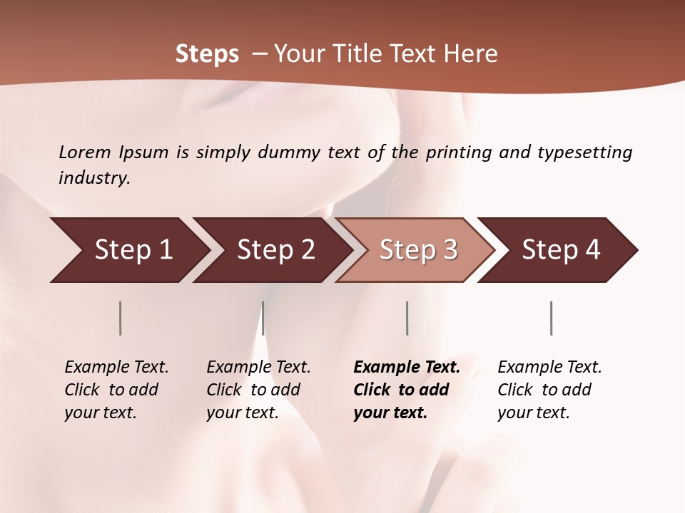 Flight Of Snowboarder PowerPoint Template