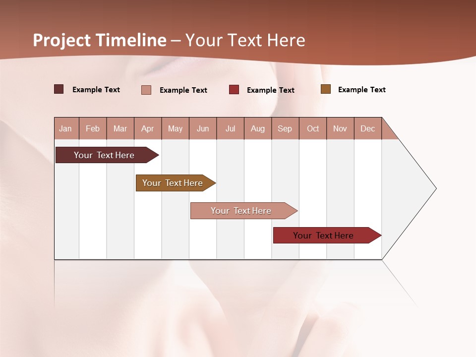 Flight Of Snowboarder PowerPoint Template