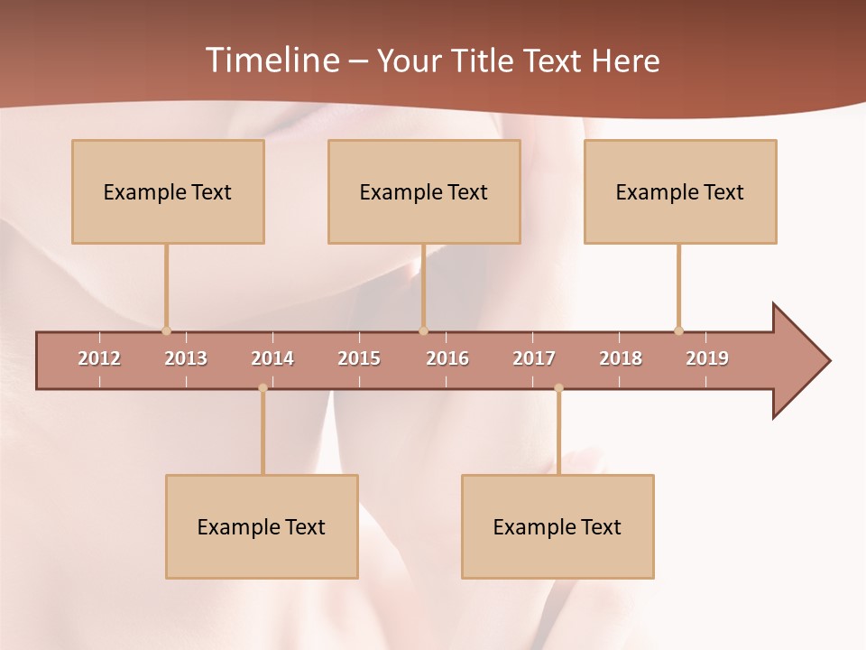 Flight Of Snowboarder PowerPoint Template