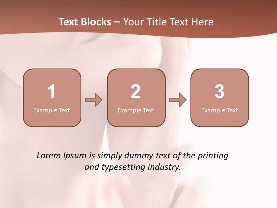 Flight Of Snowboarder PowerPoint Template