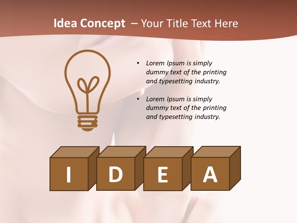 Flight Of Snowboarder PowerPoint Template