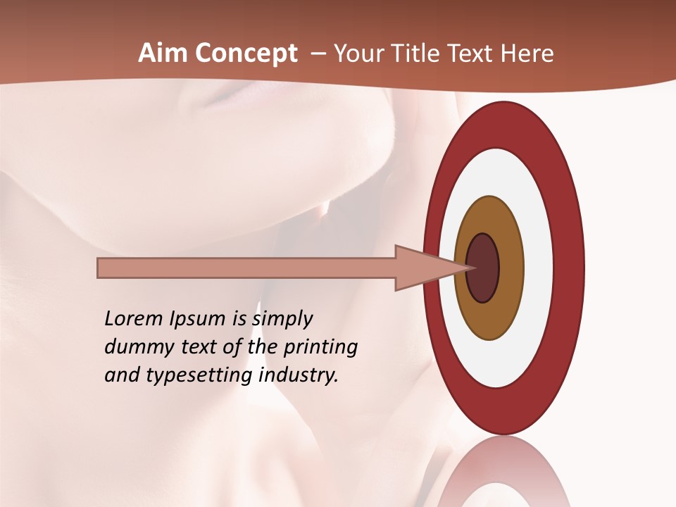 Flight Of Snowboarder PowerPoint Template