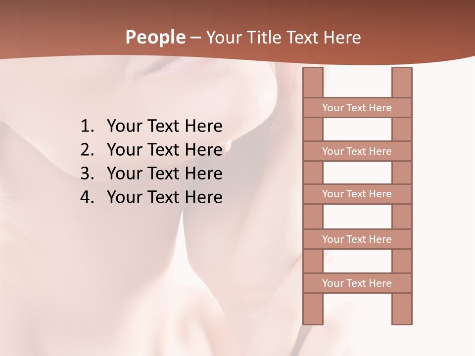 Flight Of Snowboarder PowerPoint Template