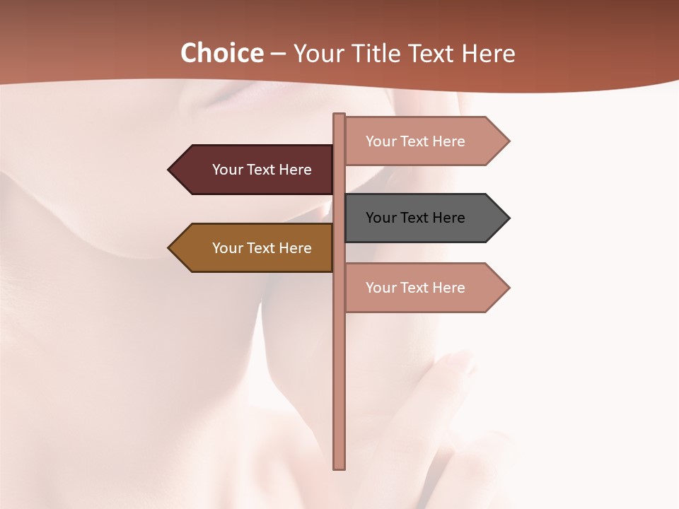 Flight Of Snowboarder PowerPoint Template