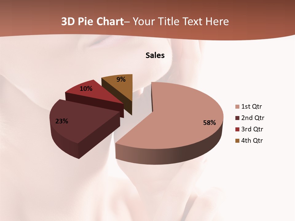 Flight Of Snowboarder PowerPoint Template