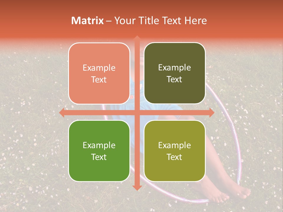 A Tandem Paraglide Flight. PowerPoint Template