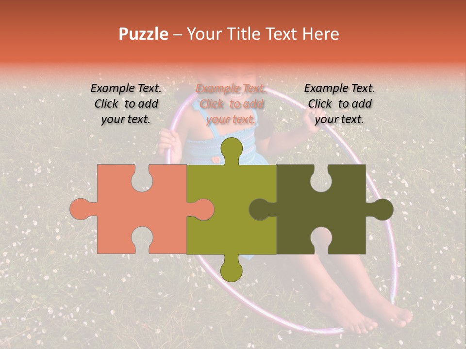 A Tandem Paraglide Flight. PowerPoint Template