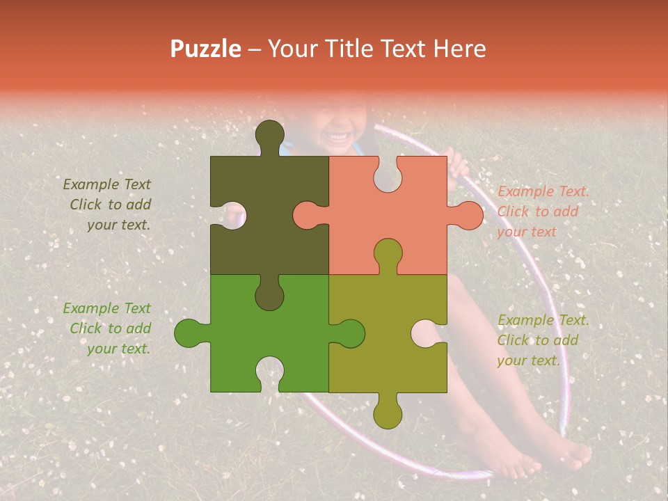 A Tandem Paraglide Flight. PowerPoint Template