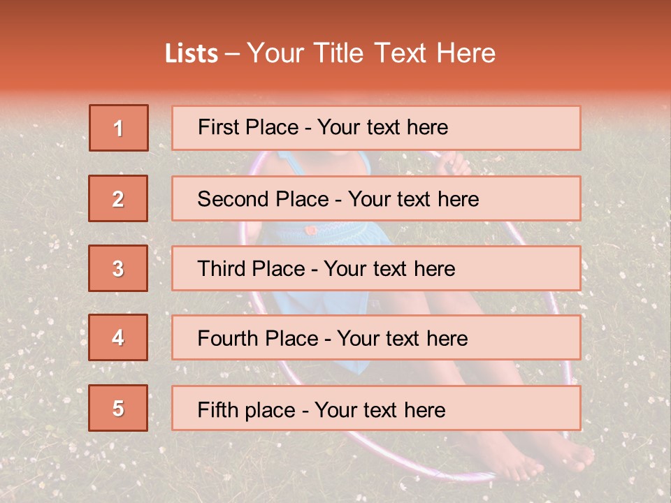 A Tandem Paraglide Flight. PowerPoint Template