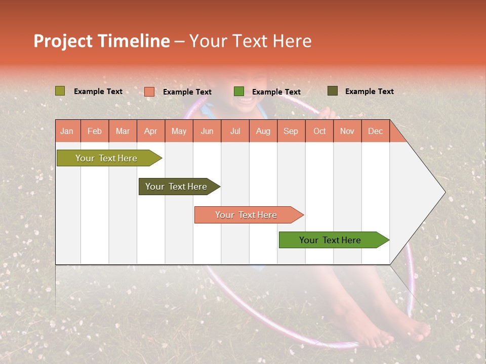 A Tandem Paraglide Flight. PowerPoint Template