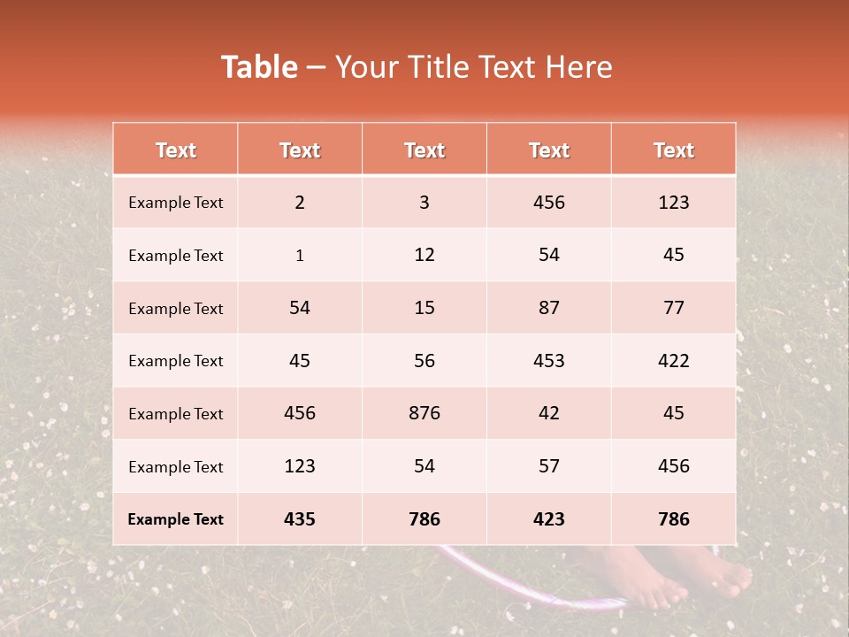 A Tandem Paraglide Flight. PowerPoint Template