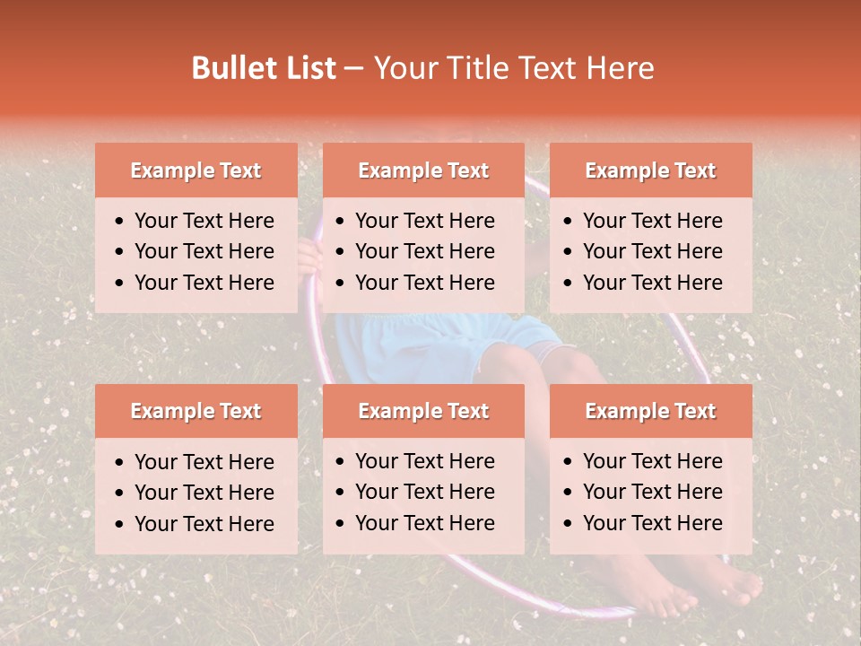 A Tandem Paraglide Flight. PowerPoint Template