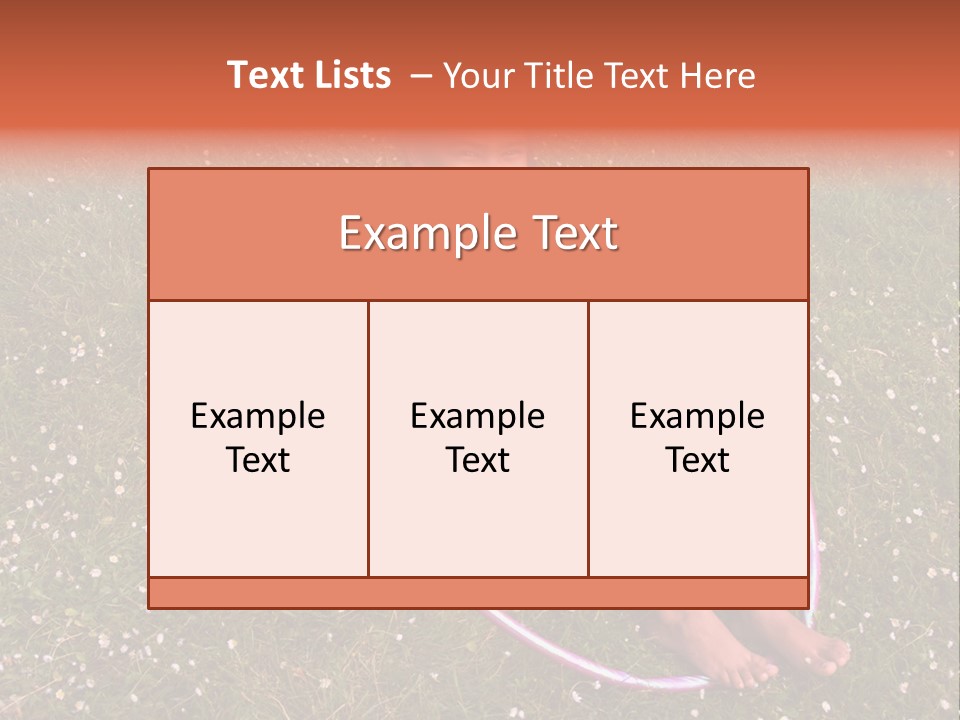 A Tandem Paraglide Flight. PowerPoint Template