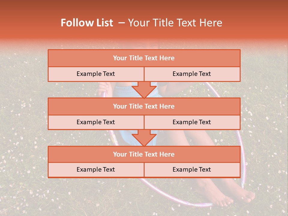 A Tandem Paraglide Flight. PowerPoint Template