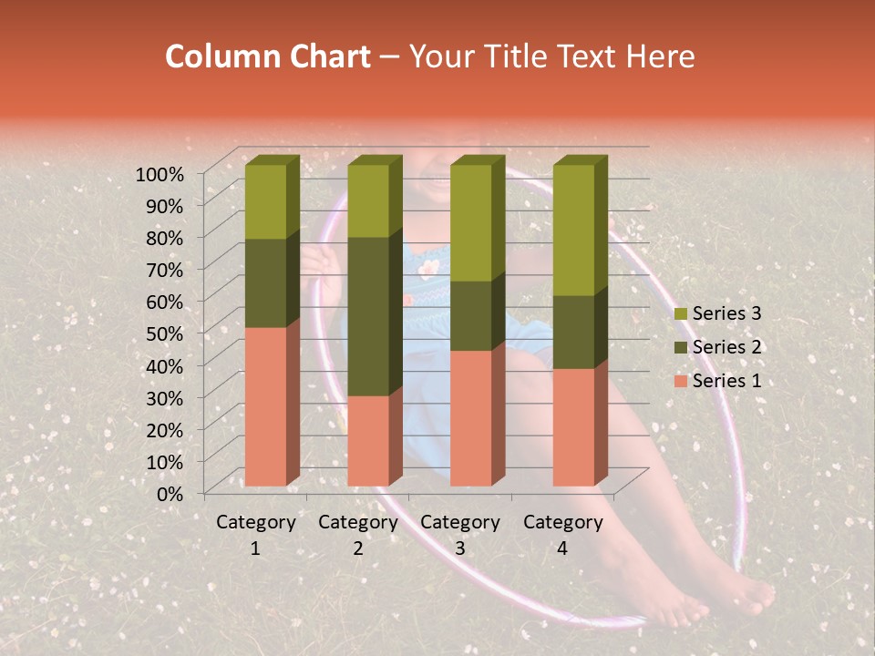 A Tandem Paraglide Flight. PowerPoint Template