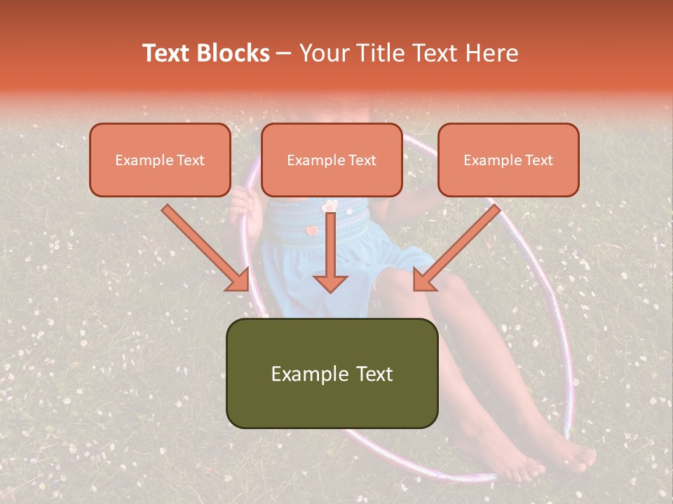 A Tandem Paraglide Flight. PowerPoint Template