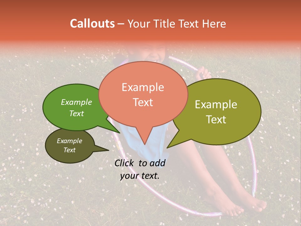 A Tandem Paraglide Flight. PowerPoint Template