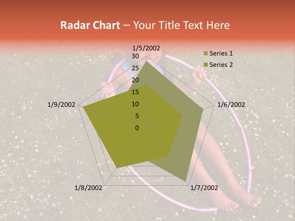 A Tandem Paraglide Flight. PowerPoint Template