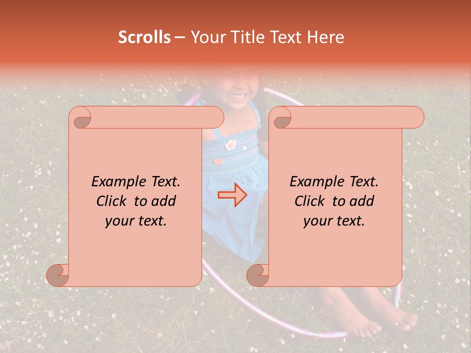 A Tandem Paraglide Flight. PowerPoint Template