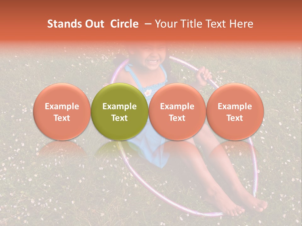 A Tandem Paraglide Flight. PowerPoint Template