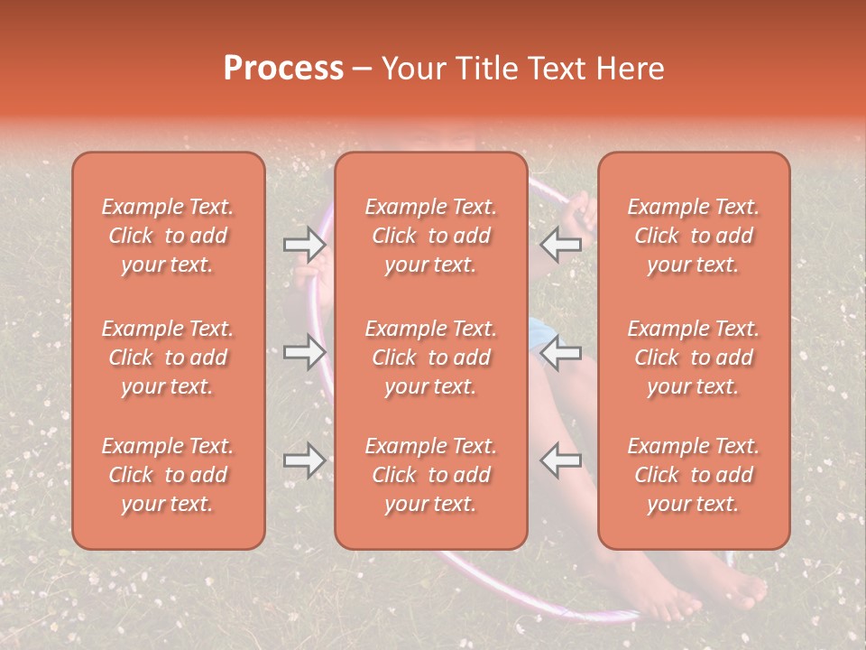 A Tandem Paraglide Flight. PowerPoint Template