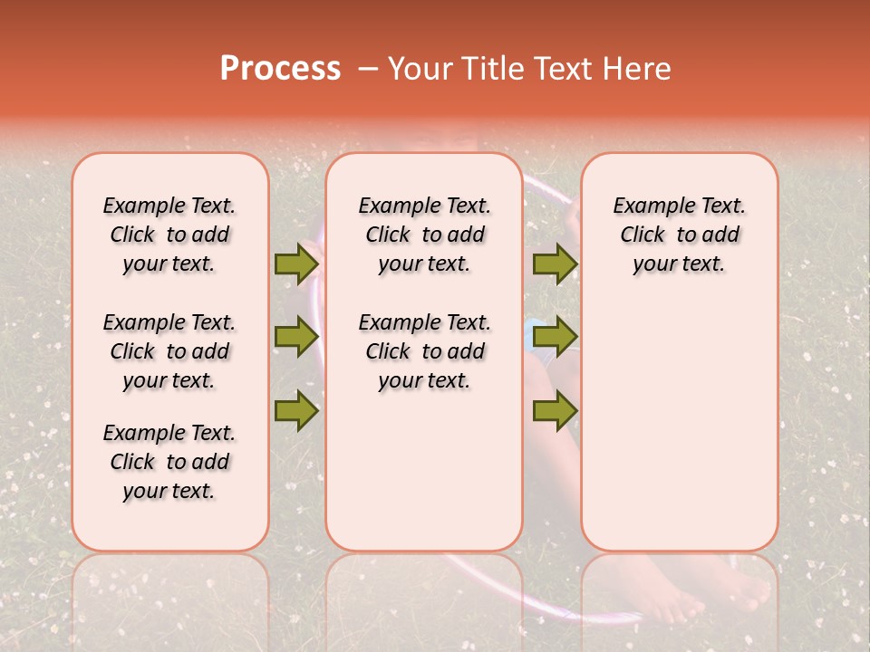 A Tandem Paraglide Flight. PowerPoint Template