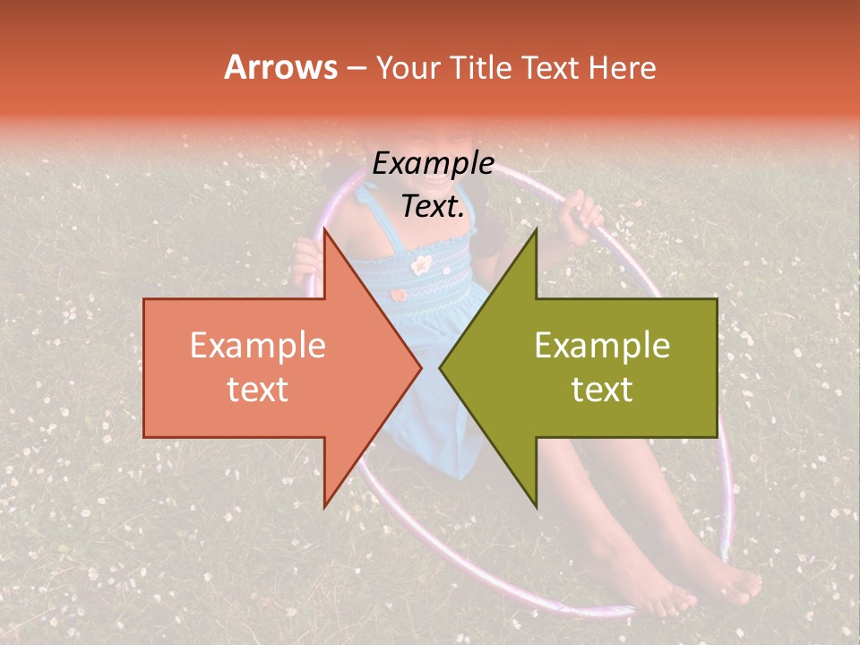 A Tandem Paraglide Flight. PowerPoint Template