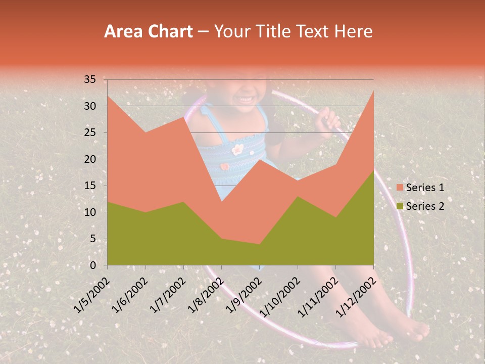 A Tandem Paraglide Flight. PowerPoint Template