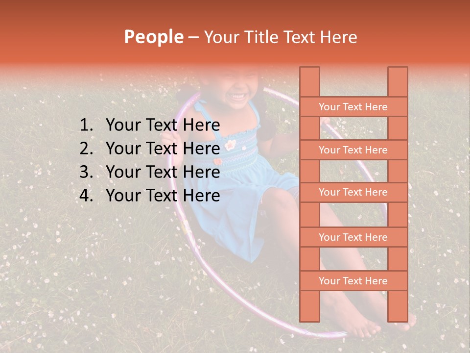 A Tandem Paraglide Flight. PowerPoint Template