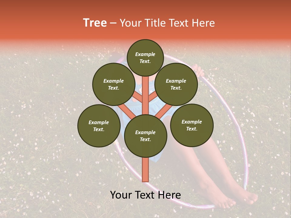 A Tandem Paraglide Flight. PowerPoint Template