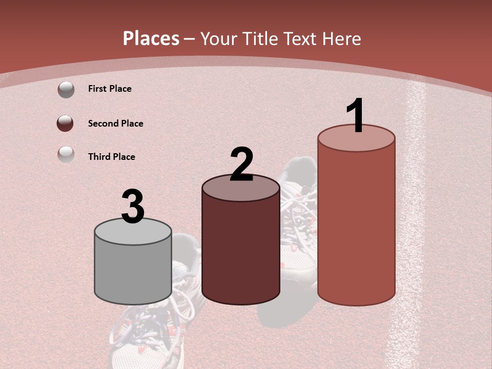 Atlhetics Outdoor In Sport Stadium PowerPoint Template