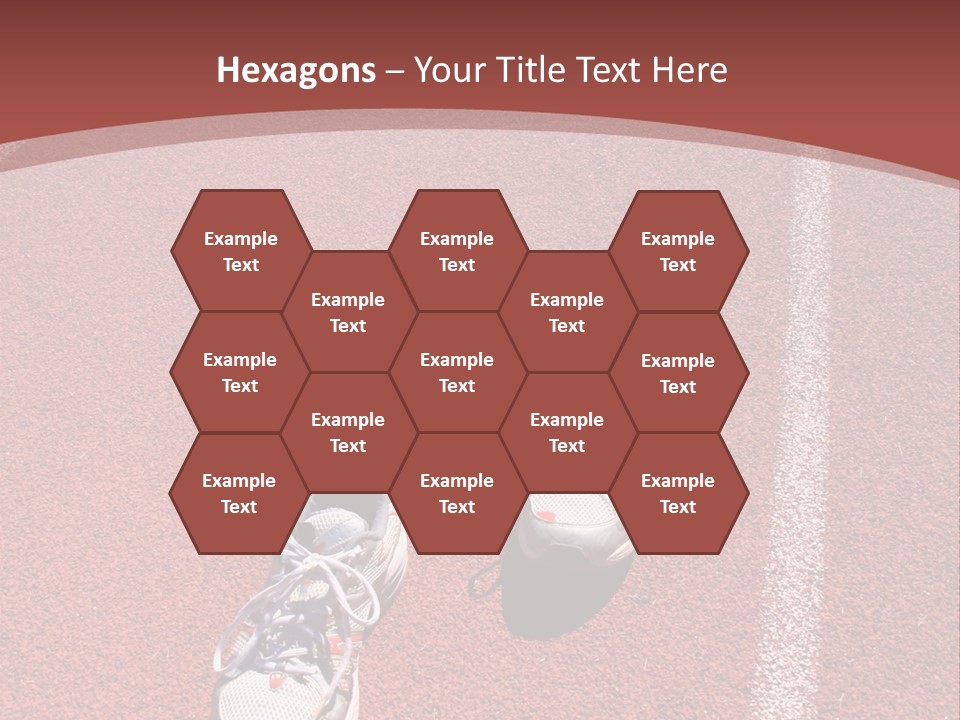 Atlhetics Outdoor In Sport Stadium PowerPoint Template