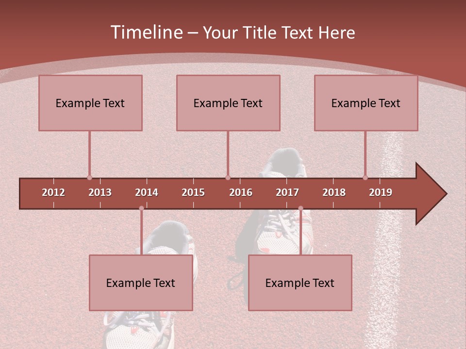 Atlhetics Outdoor In Sport Stadium PowerPoint Template