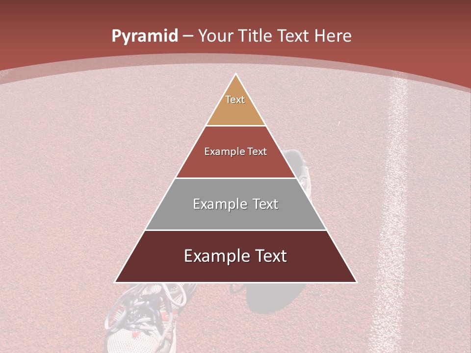 Atlhetics Outdoor In Sport Stadium PowerPoint Template