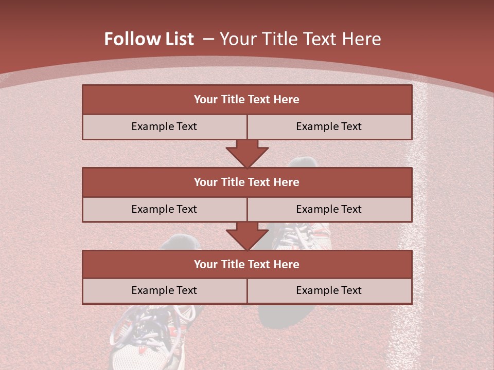 Atlhetics Outdoor In Sport Stadium PowerPoint Template
