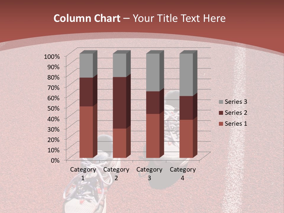 Atlhetics Outdoor In Sport Stadium PowerPoint Template