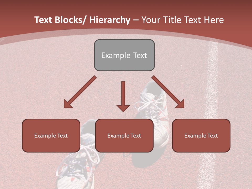 Atlhetics Outdoor In Sport Stadium PowerPoint Template
