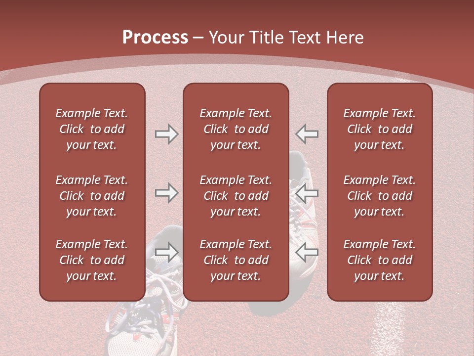 Atlhetics Outdoor In Sport Stadium PowerPoint Template