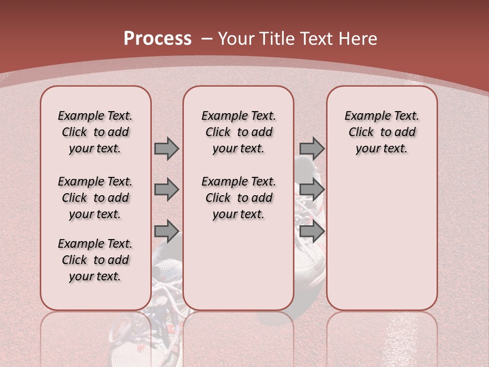 Atlhetics Outdoor In Sport Stadium PowerPoint Template