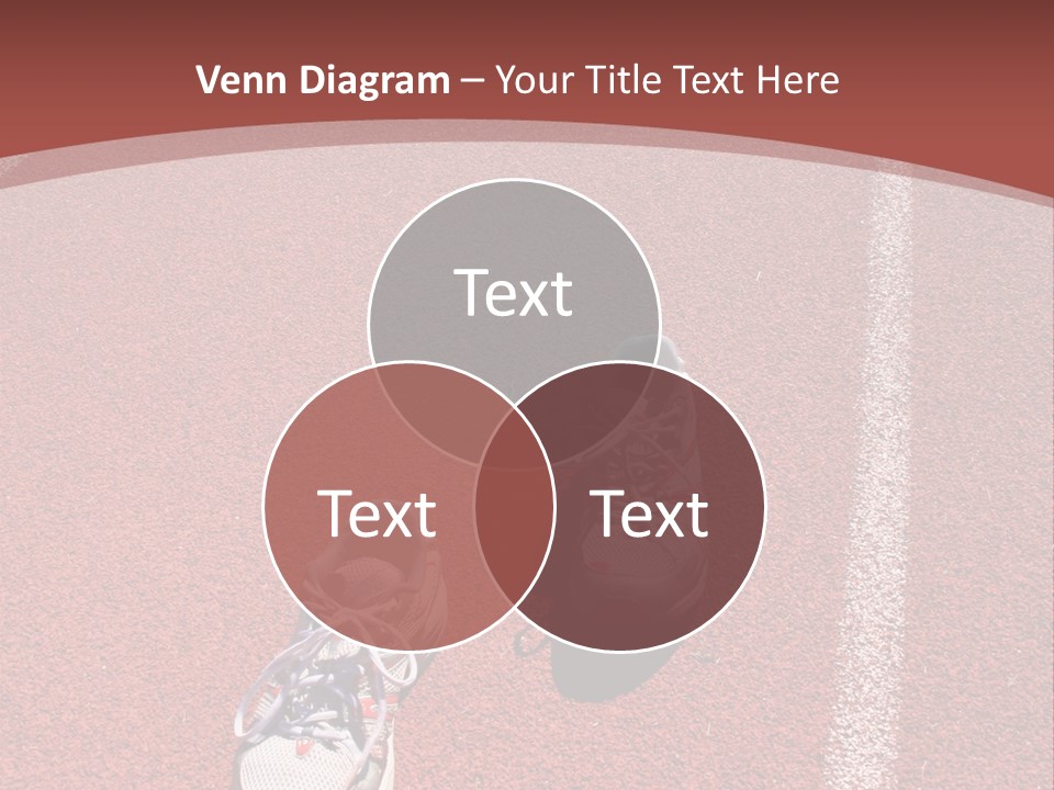 Atlhetics Outdoor In Sport Stadium PowerPoint Template