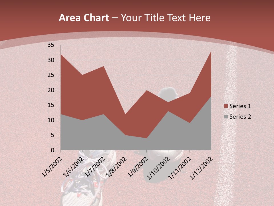 Atlhetics Outdoor In Sport Stadium PowerPoint Template
