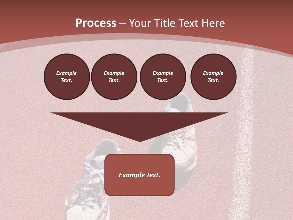 Atlhetics Outdoor In Sport Stadium PowerPoint Template