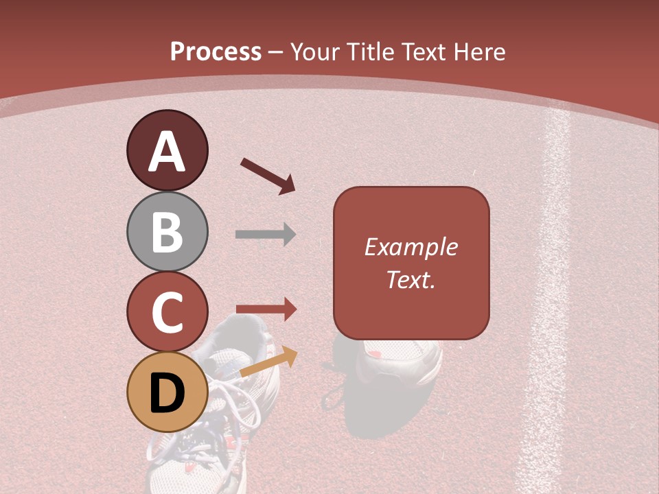 Atlhetics Outdoor In Sport Stadium PowerPoint Template