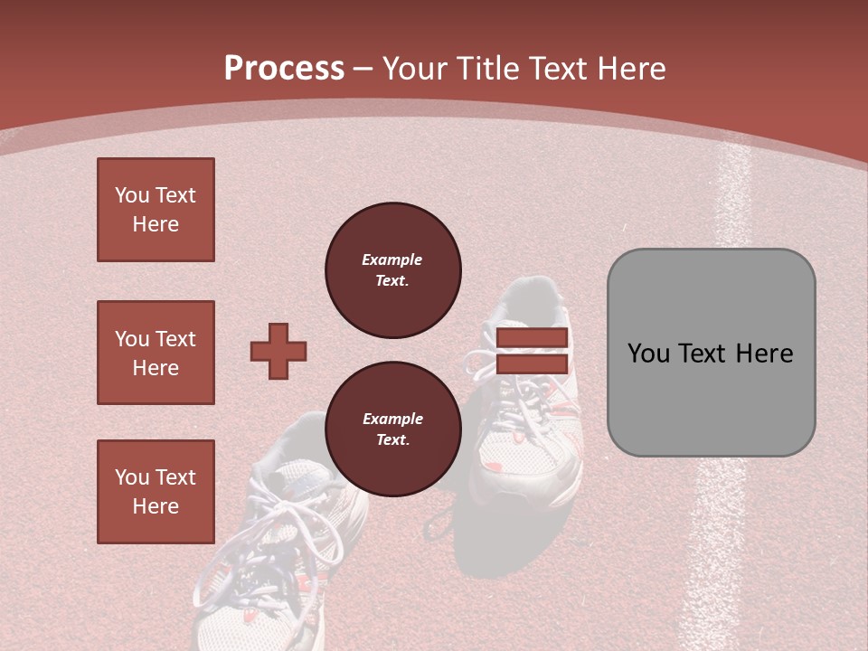 Atlhetics Outdoor In Sport Stadium PowerPoint Template