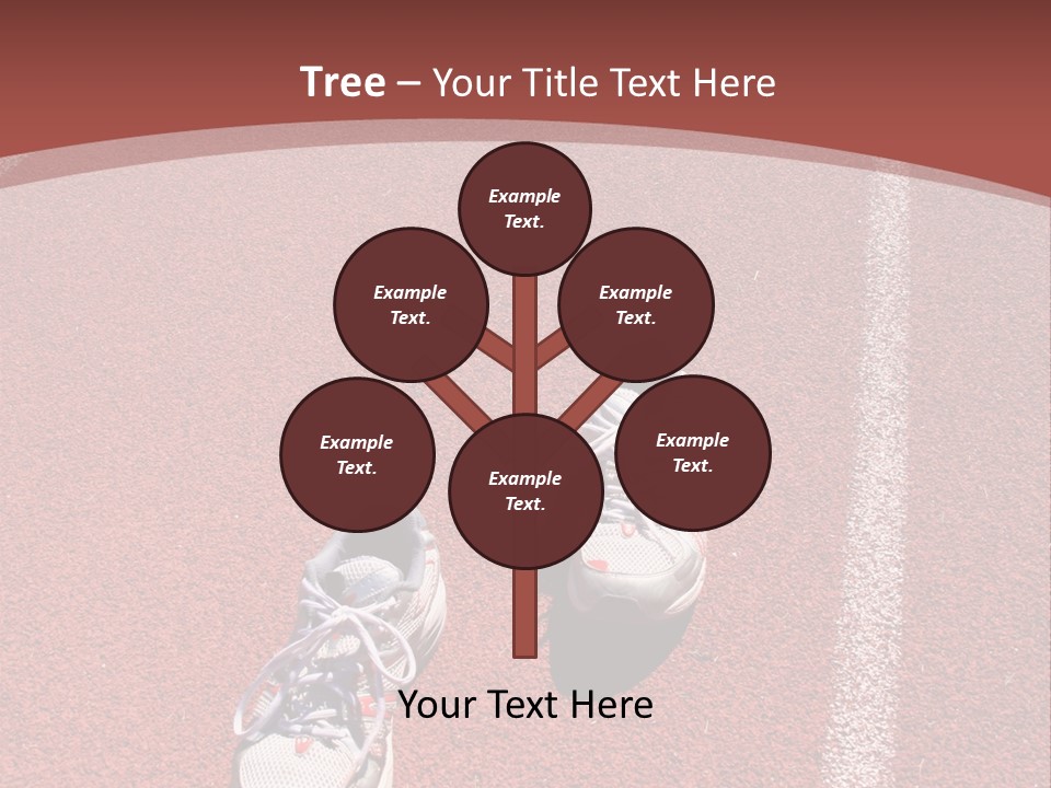 Atlhetics Outdoor In Sport Stadium PowerPoint Template