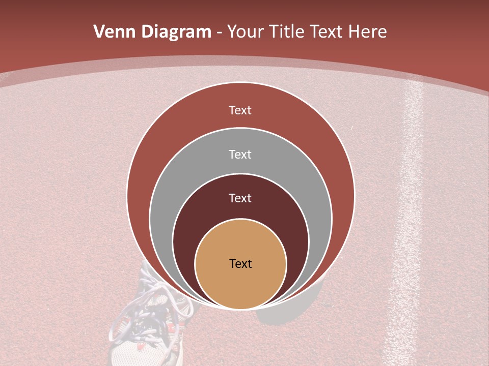 Atlhetics Outdoor In Sport Stadium PowerPoint Template