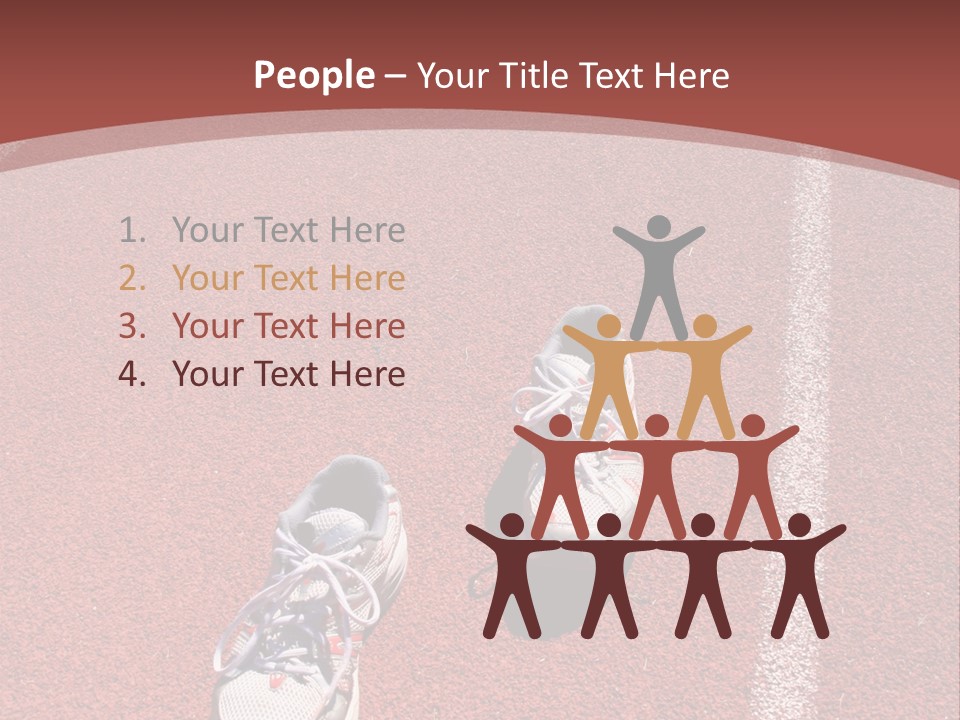 Atlhetics Outdoor In Sport Stadium PowerPoint Template