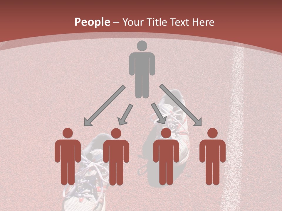 Atlhetics Outdoor In Sport Stadium PowerPoint Template