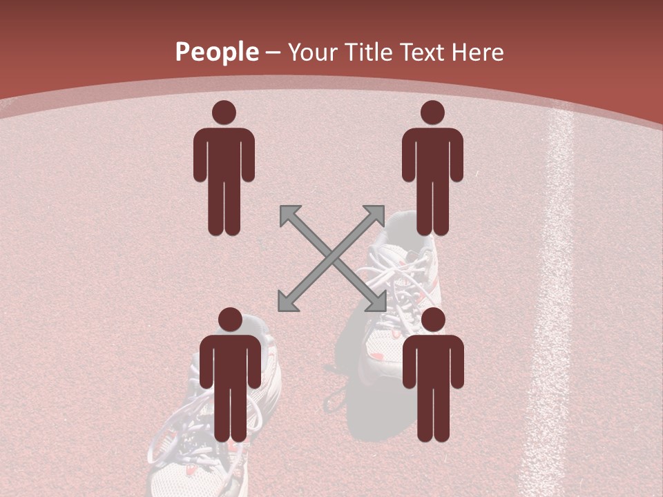 Atlhetics Outdoor In Sport Stadium PowerPoint Template