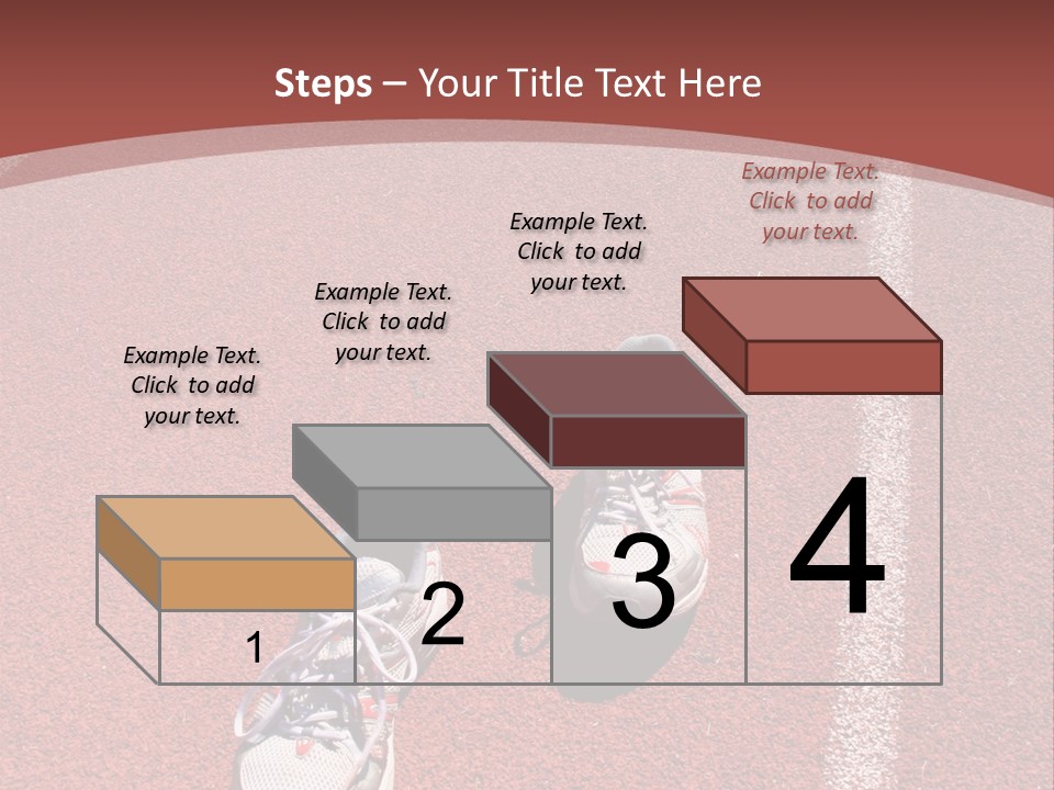 Atlhetics Outdoor In Sport Stadium PowerPoint Template